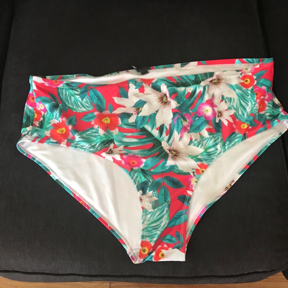 Fashion to Figure Floral high waist bikini bottom